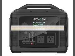 다재다능한 휴대용 재생 에너지 발전소 1200W 야외 모험