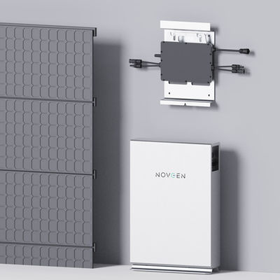 라이프포4 배터리 재생 가능 발코니 태양 시스템 2400Wh OEM ODM 받아 들인다